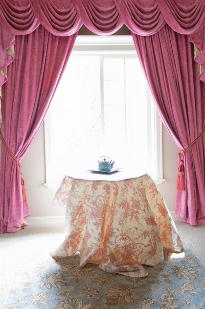 Picture of Pink Chenille - Half Overlapping Style