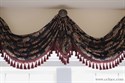 Picture of Royal Black - Swags Over Holdback Style