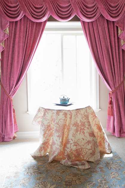 Picture of Pink Chenille Full Set 100''W