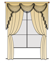 Picture of {fabric name} Classic Overlapping Style