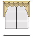 Picture of {fabric name} Half Overlapping Style