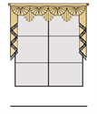 Picture of {fabric name} Paris Salon Cascade Style