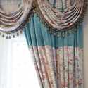 Picture of Pink Floral Velvet Full Set 130''W