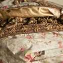 Picture of Pink Floral Velvet Full Set 130''W