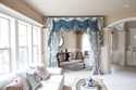 Picture of Blue Floral Full Set 100"W