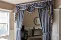 Picture of Gray Blue Paisley Wide Overlapping Style