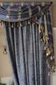 Picture of Gray Blue Paisley Wide Overlapping Style
