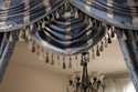 Picture of Gray Blue Paisley Wide Overlapping Style