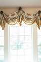 Picture of Embossed Daisy - Swags Over Holdback Style