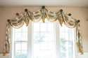 Picture of Embossed Daisy - Swags Over Holdback Style