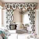 Picture of Black and Ivory Floral - Austrian Diamond Style