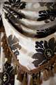 Picture of Black and Ivory Floral - Austrian Diamond Style