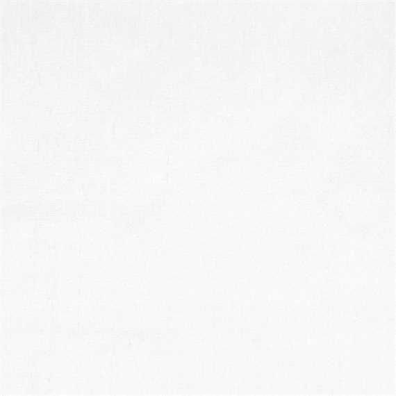 Solid Faux Silk - White
