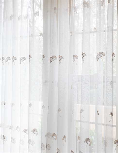 Picture of Ginkgo Sheer Curtains