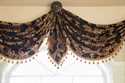 Picture of Royal Black - Swags Over Holdback Style