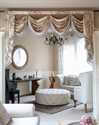Picture of Shimmering Gold - Austrian Pelmet Style