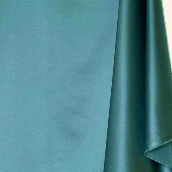 Solid Faux Silk - Teal