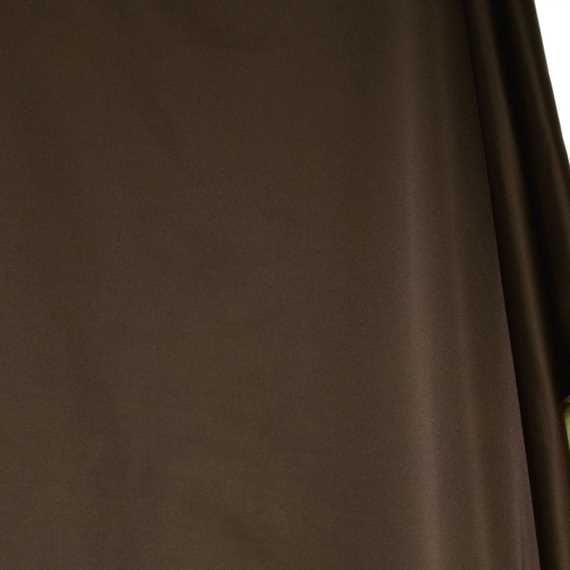 Solid Faux Silk - Mocha
